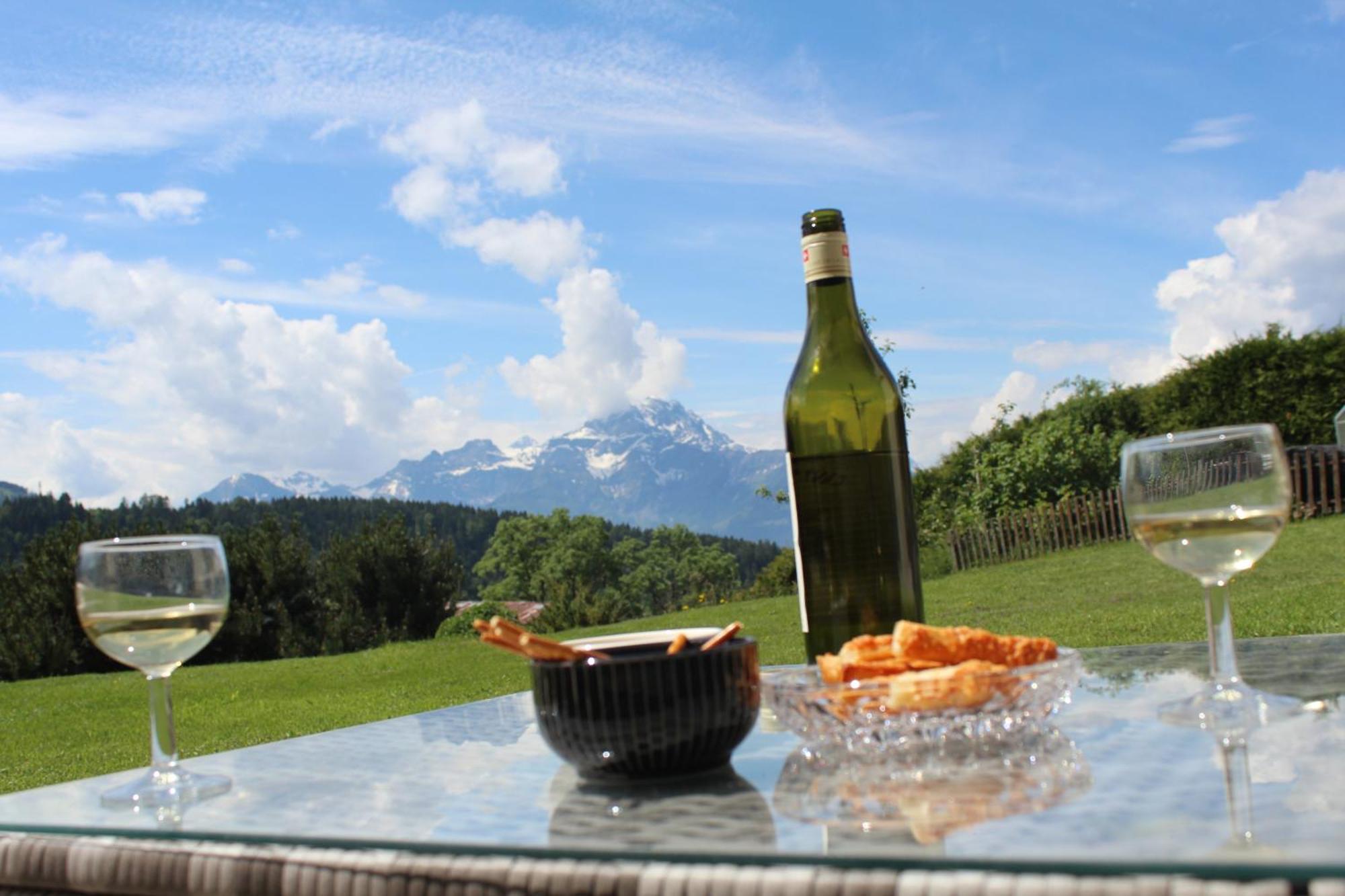 Chalet Le Slalom Arveyes Bagian luar foto