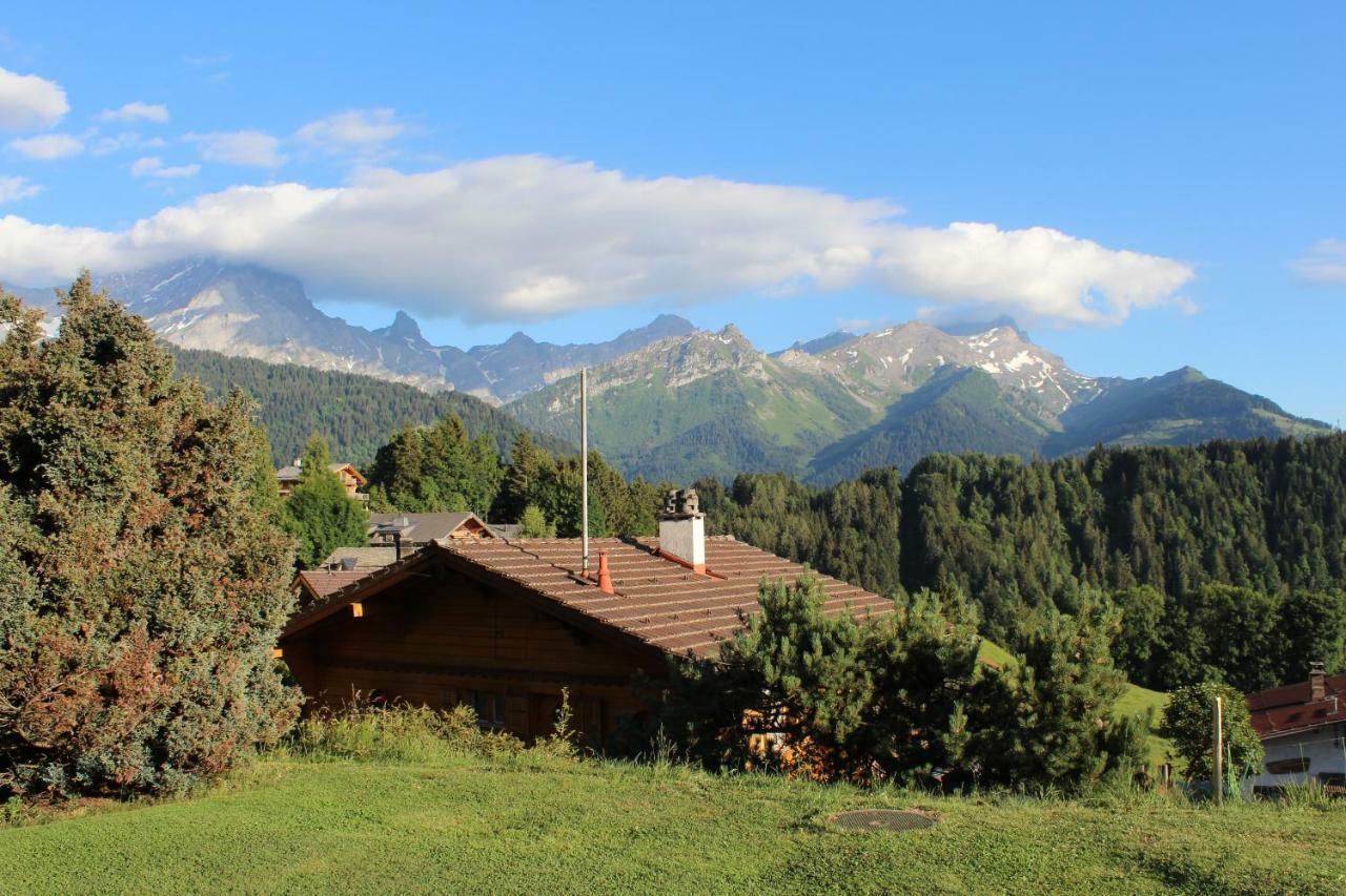 Chalet Le Slalom Arveyes Bagian luar foto