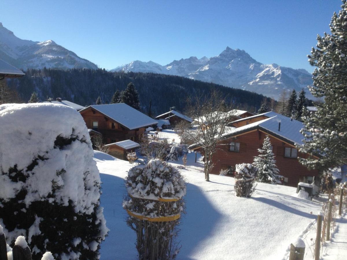 Chalet Le Slalom Arveyes Bagian luar foto