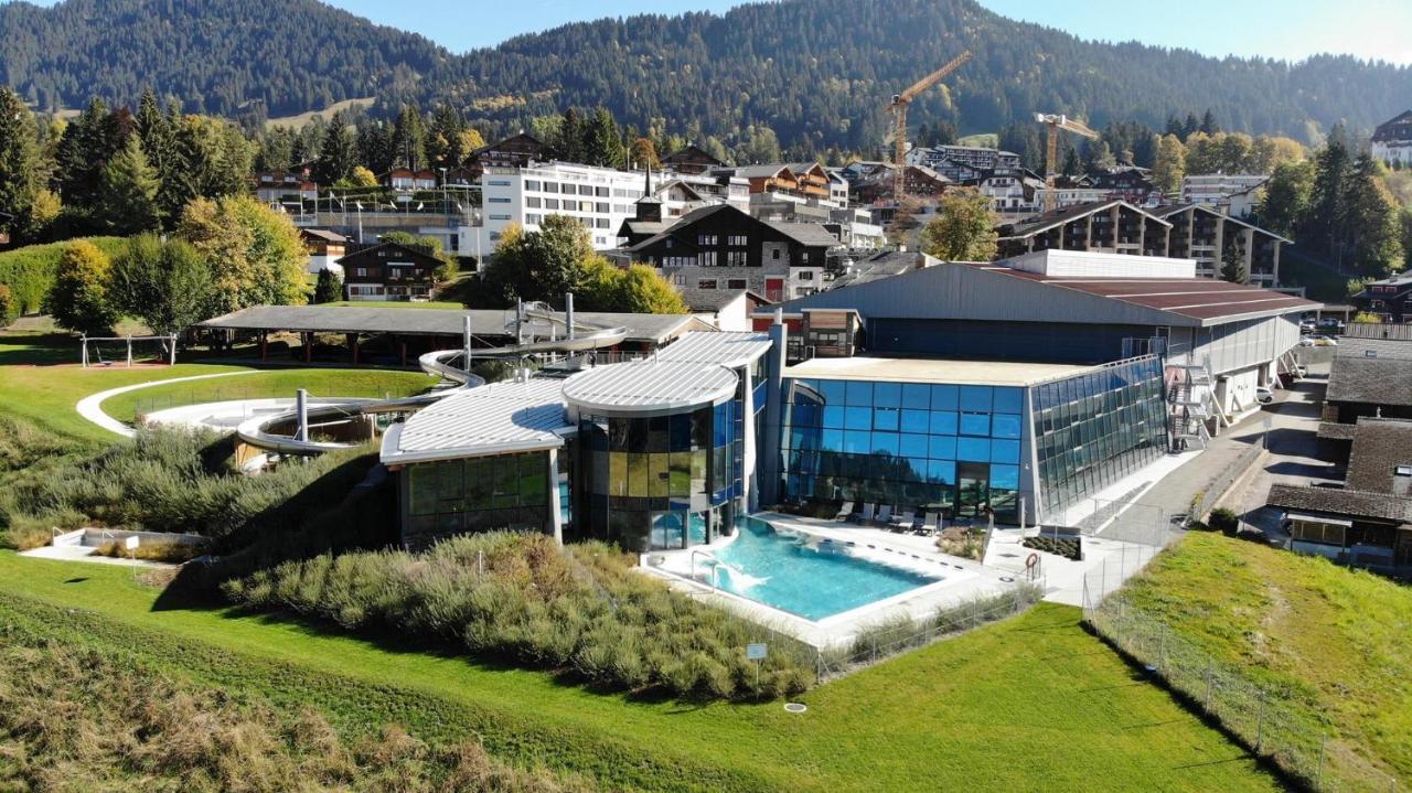 Chalet Le Slalom Arveyes Bagian luar foto